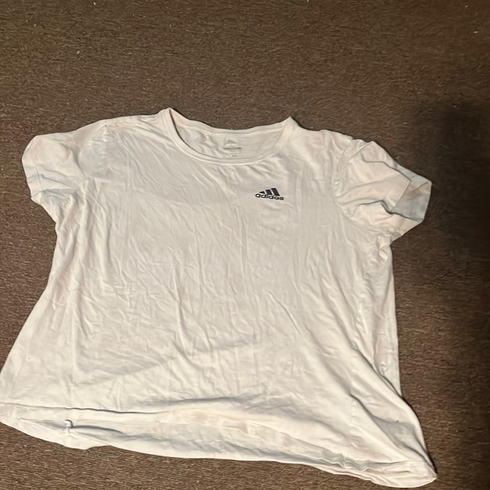 Adidas white shirt